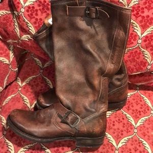 Tan Frye Boots
